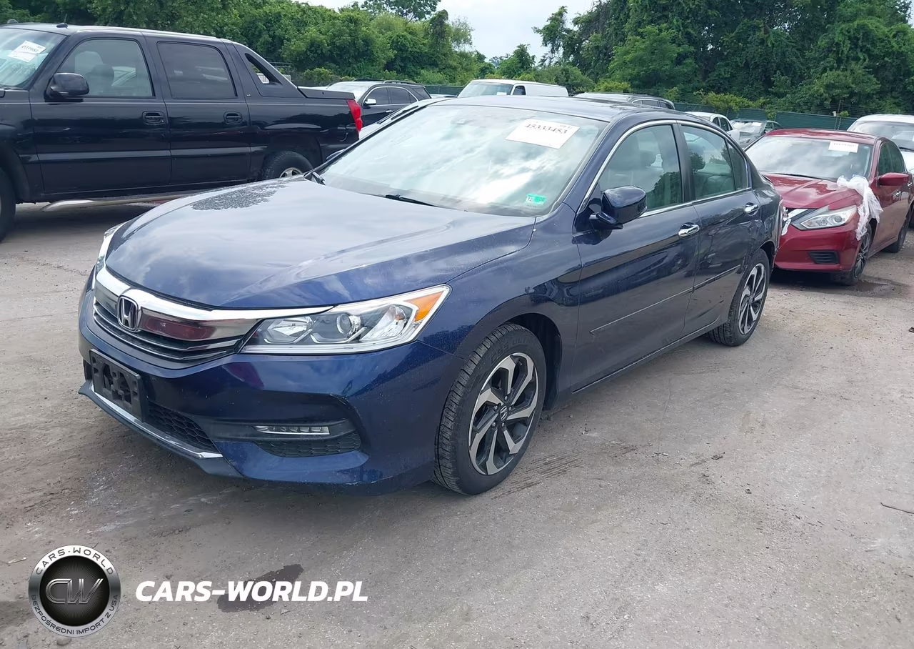 2016 Honda Accord Ex-L VIN:1HGCR2F92GA086311 - 2