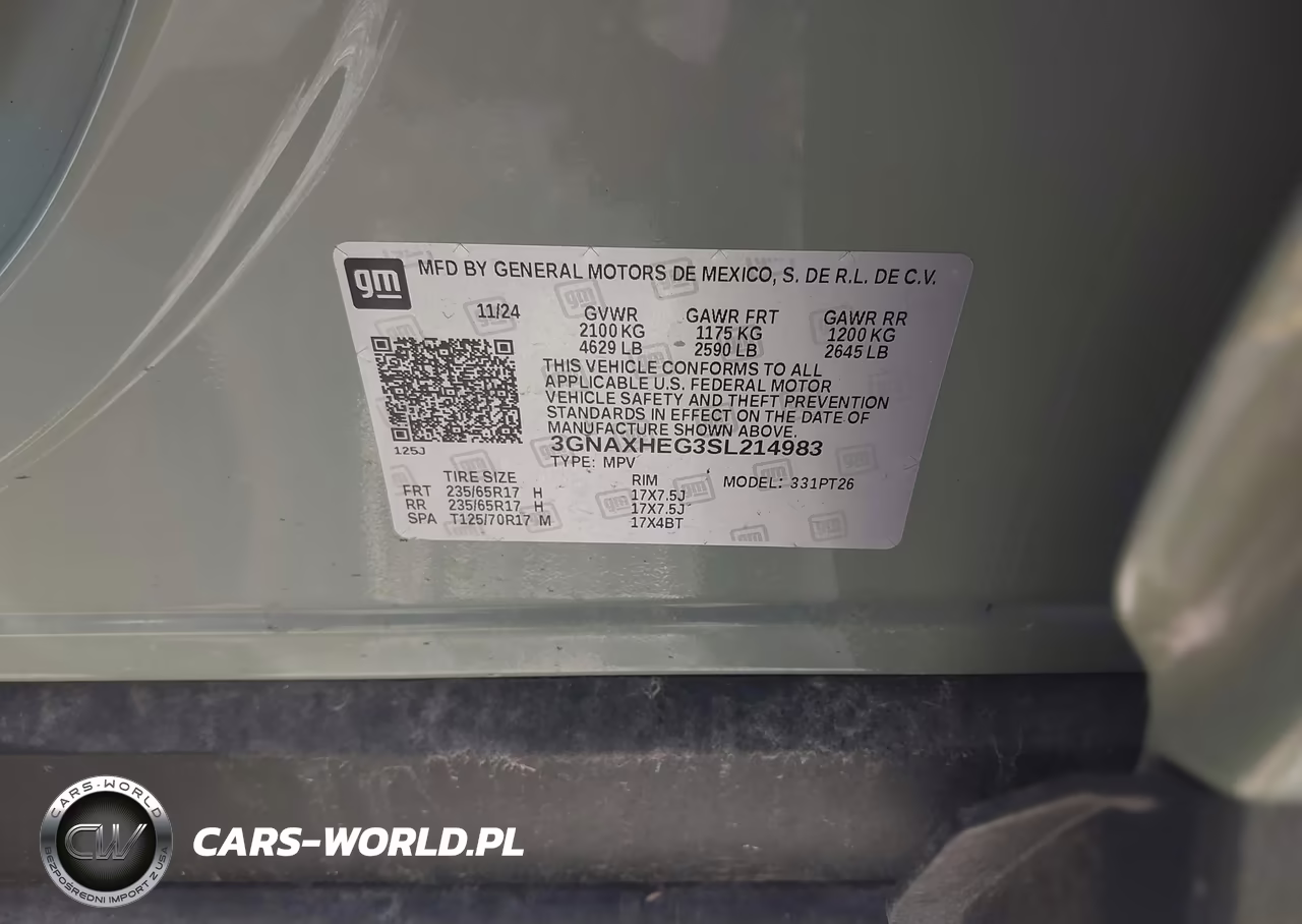 2025 Chevrolet Equinox Fwd Lt VIN:3GNAXHEG3SL214983 - 9