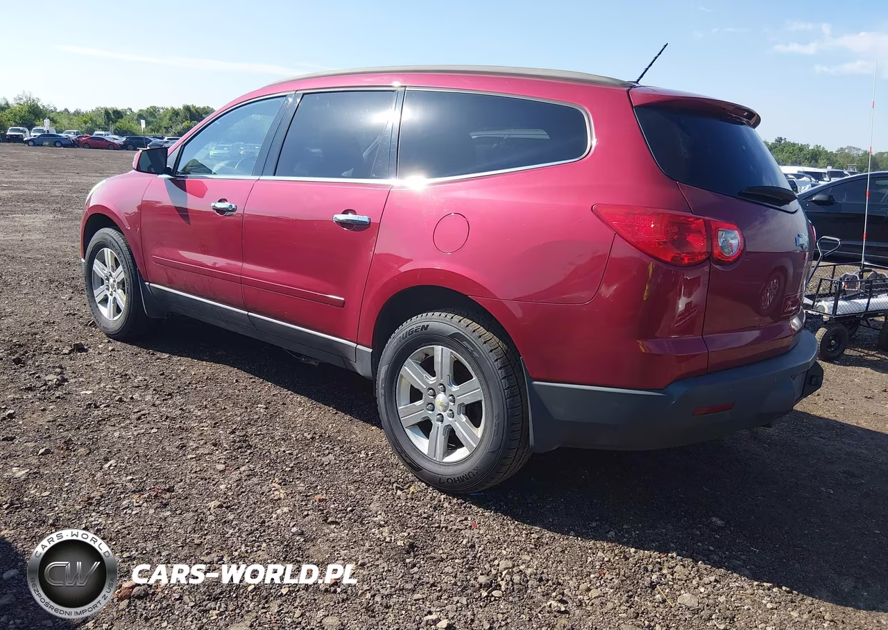 2012 Chevrolet Traverse 1Lt VIN:1GNKRGED2CJ151771 - 3