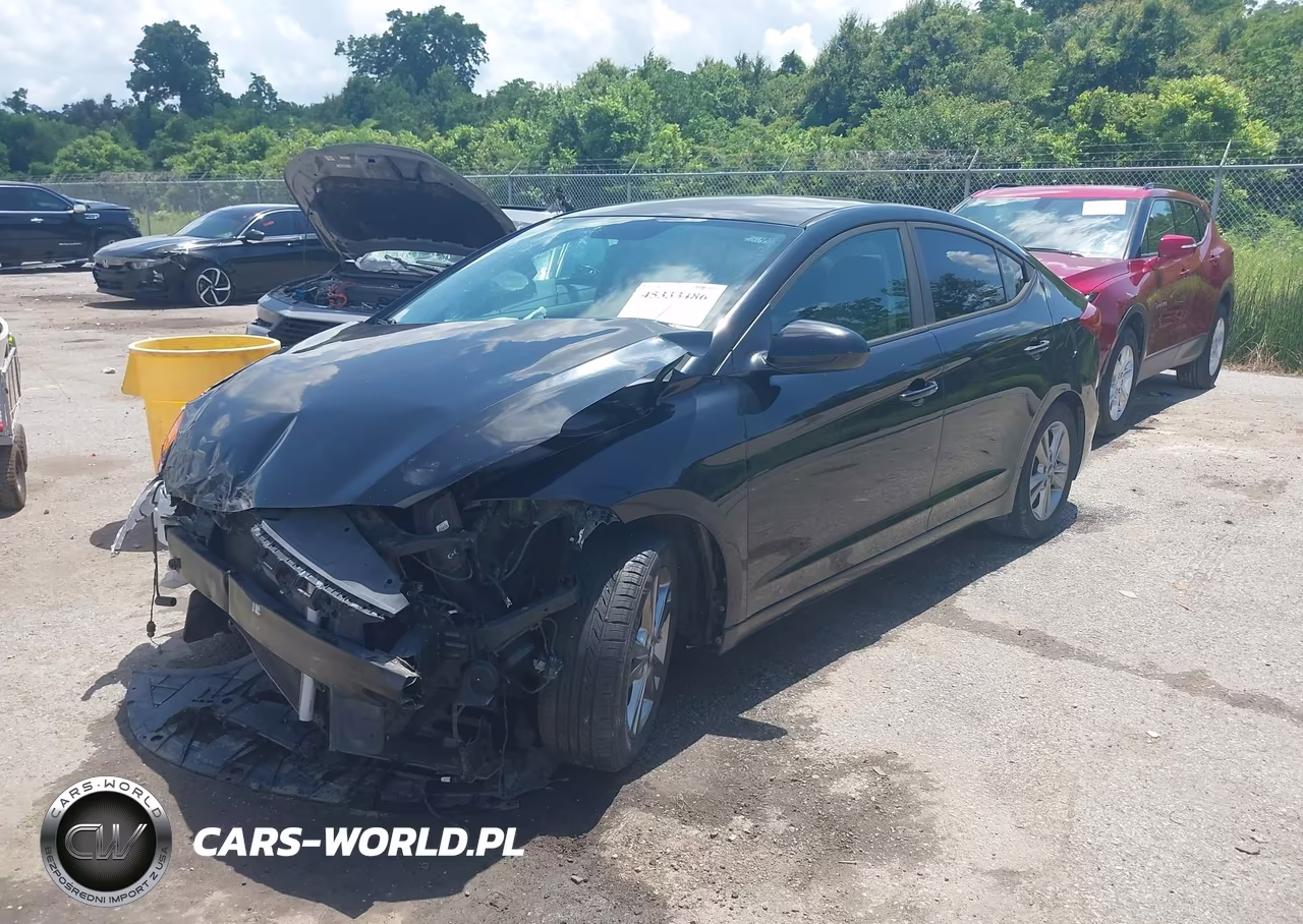 2017 Hyundai Elantra Se VIN:KMHD84LF9HU153784 - 2