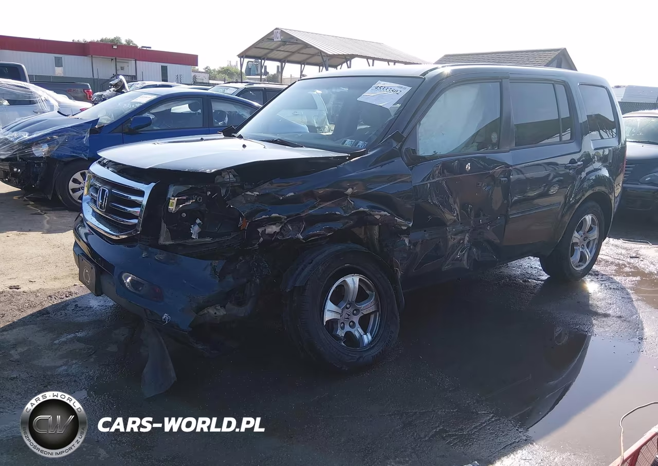 2012 Honda Pilot Ex VIN:5FNYF4H41CB003589 - 2