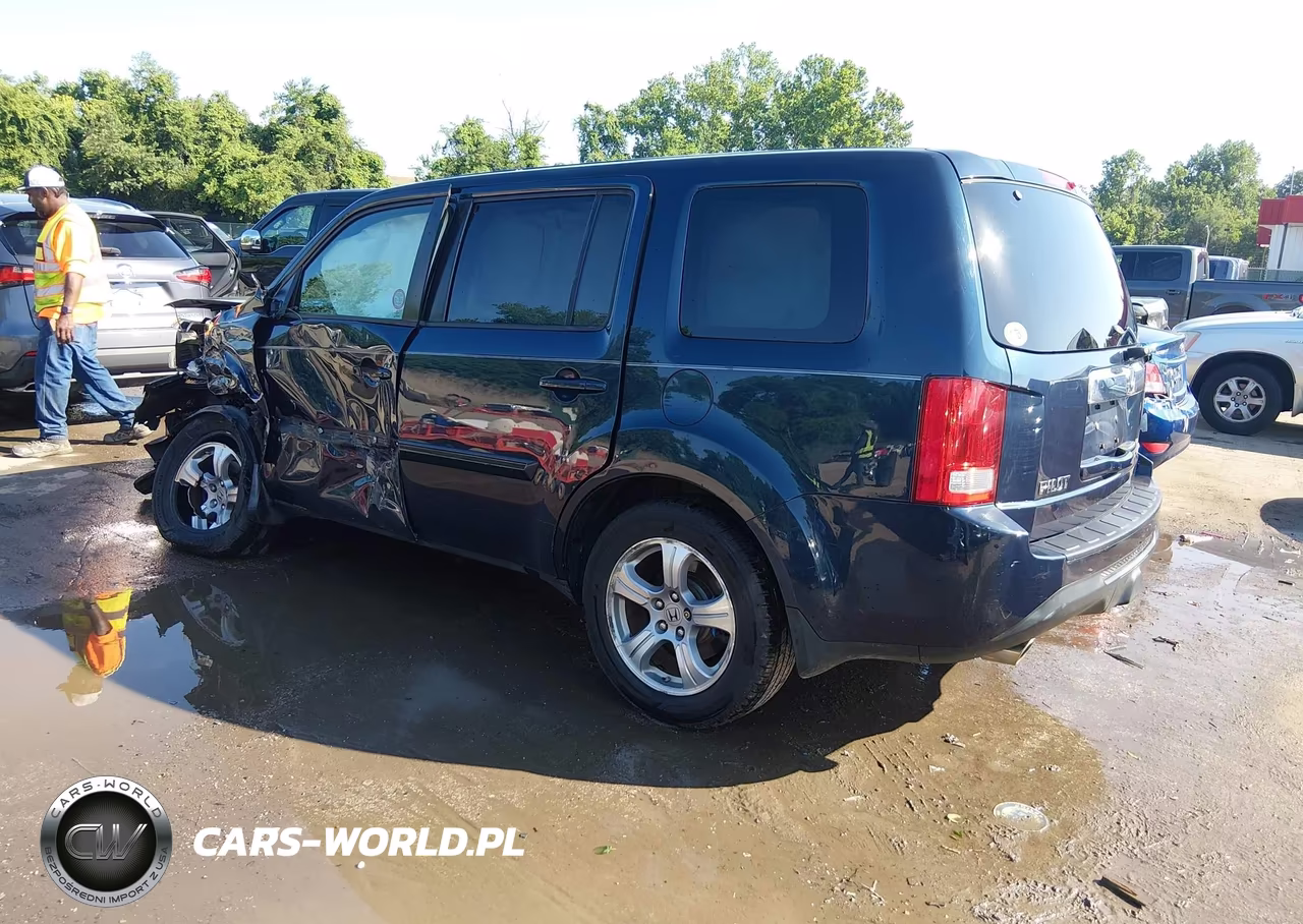 2012 Honda Pilot Ex VIN:5FNYF4H41CB003589 - 3