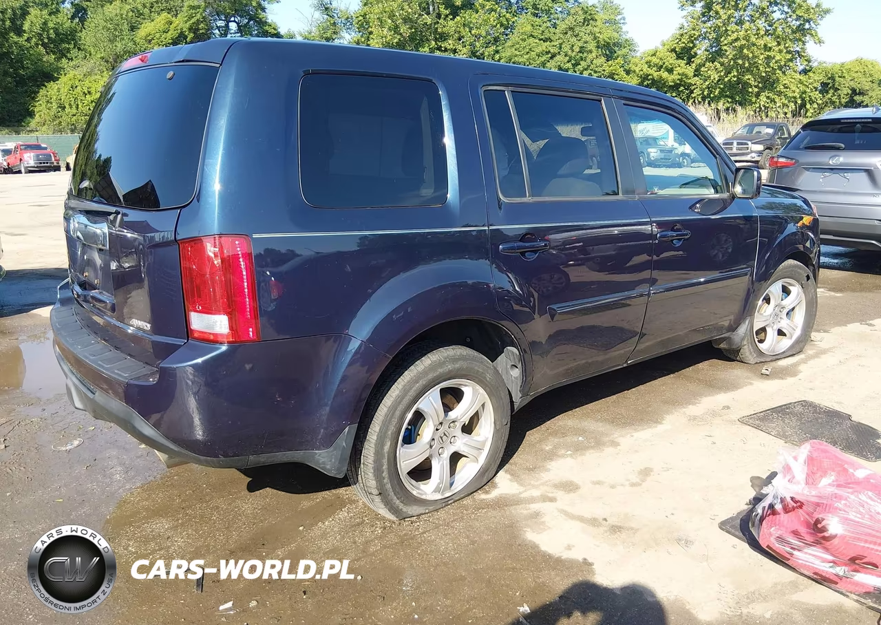 2012 Honda Pilot Ex VIN:5FNYF4H41CB003589 - 4