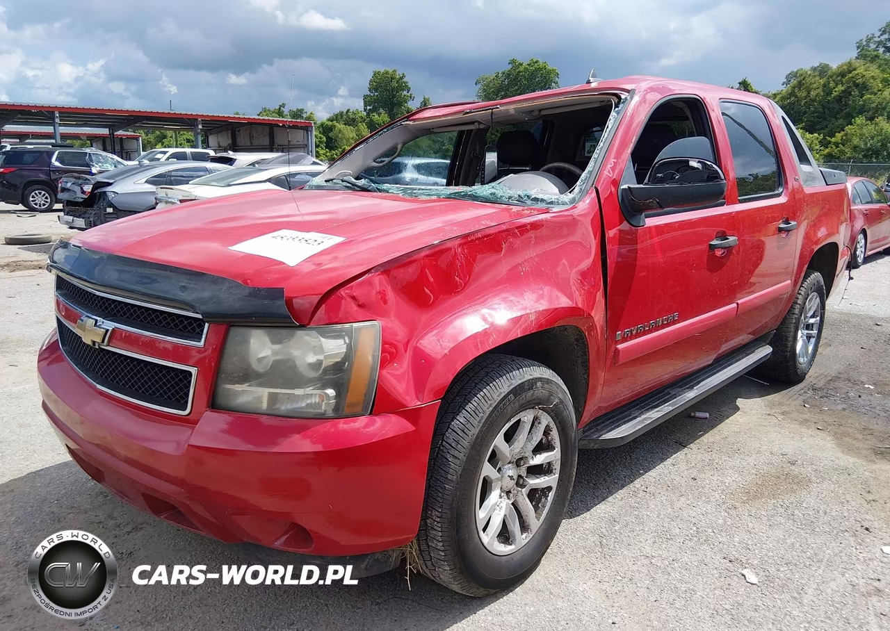 2007 Chevrolet Avalanche 1500 Ls VIN:3GNEC12047G297593 - 2