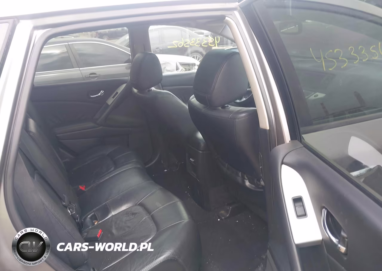 2009 Nissan Murano Sl VIN:JN8AZ18W89W214662 - 8