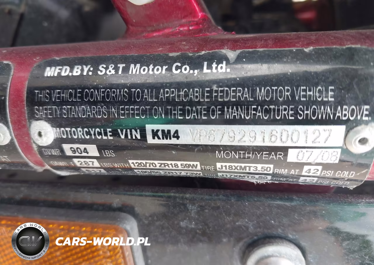 2009 Hyosung Gv650 Se VIN:KM4VP679291600127 - 10