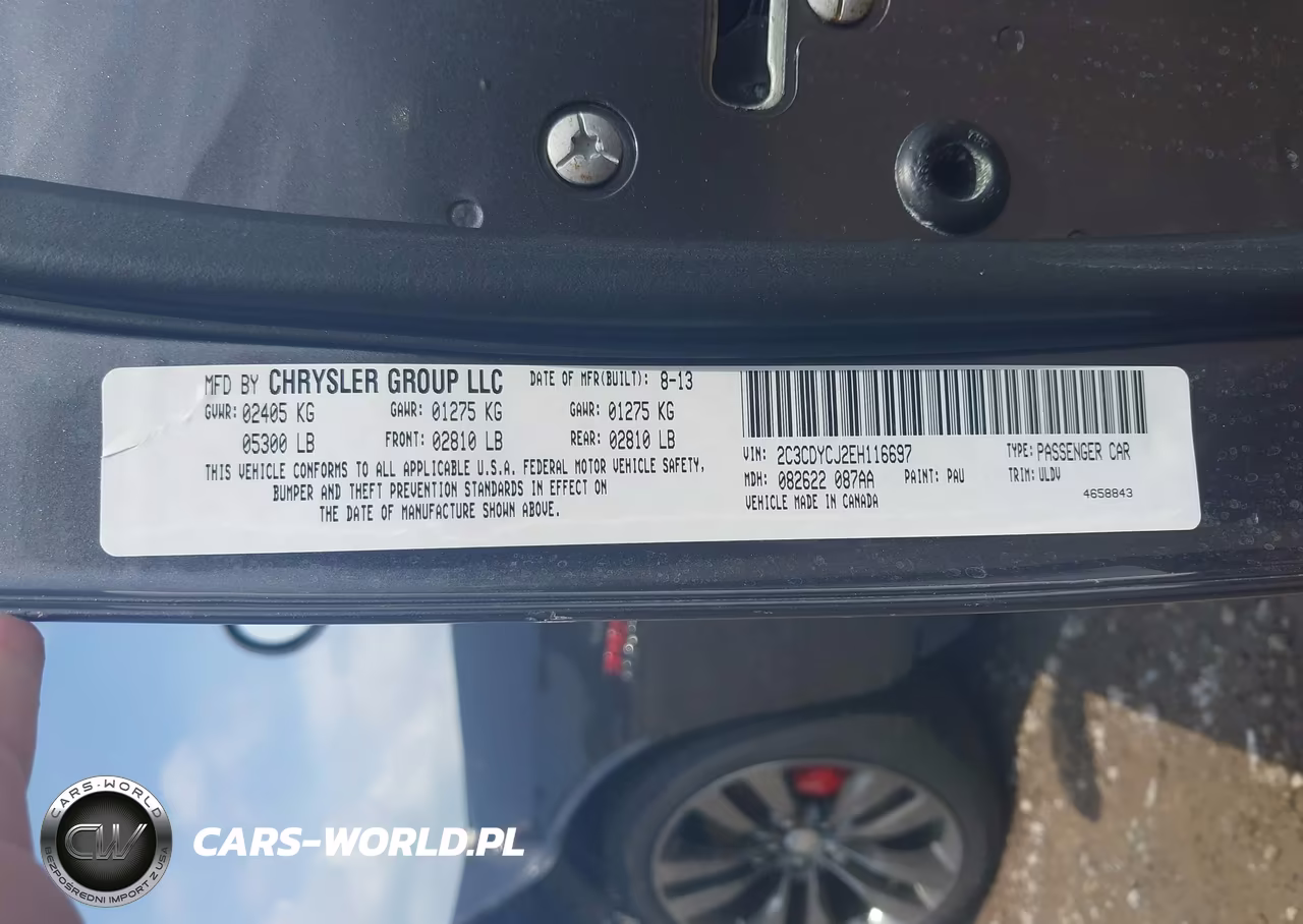 2014 Dodge Challenger Srt8 VIN:2C3CDYCJ2EH116697 - 9