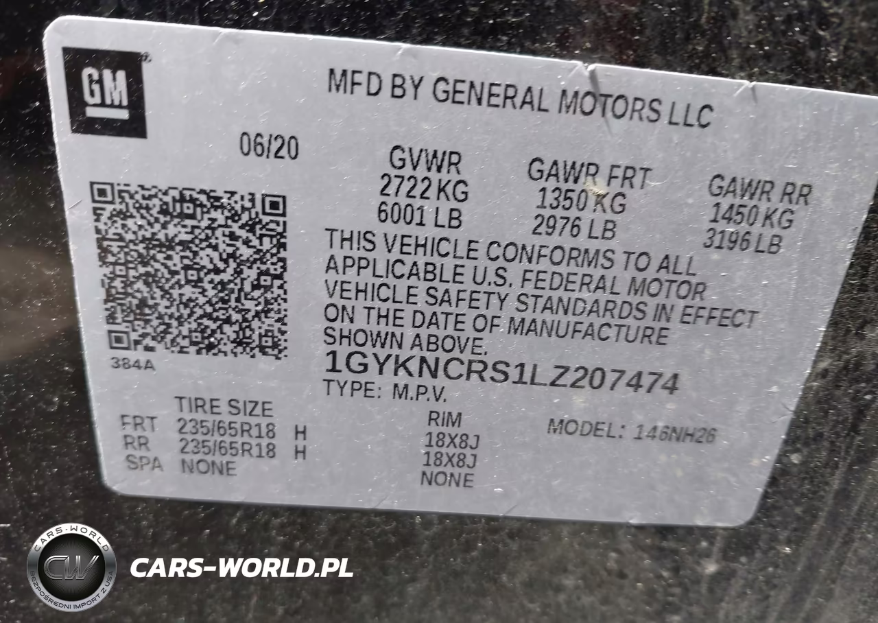 CADILLAC XT5 PREMIU VIN:1GYKNCRS1LZ207474 - 9