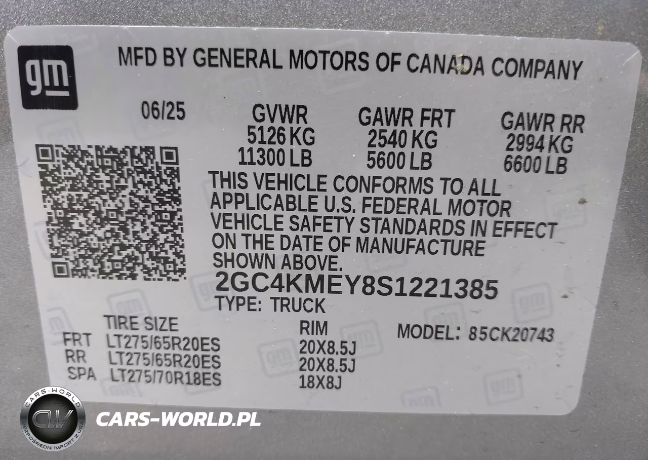 2025 Chevrolet Silverado 2500Hd 4Wd Standard Bed Custom VIN:2GC4KMEY8S1221385 - 9