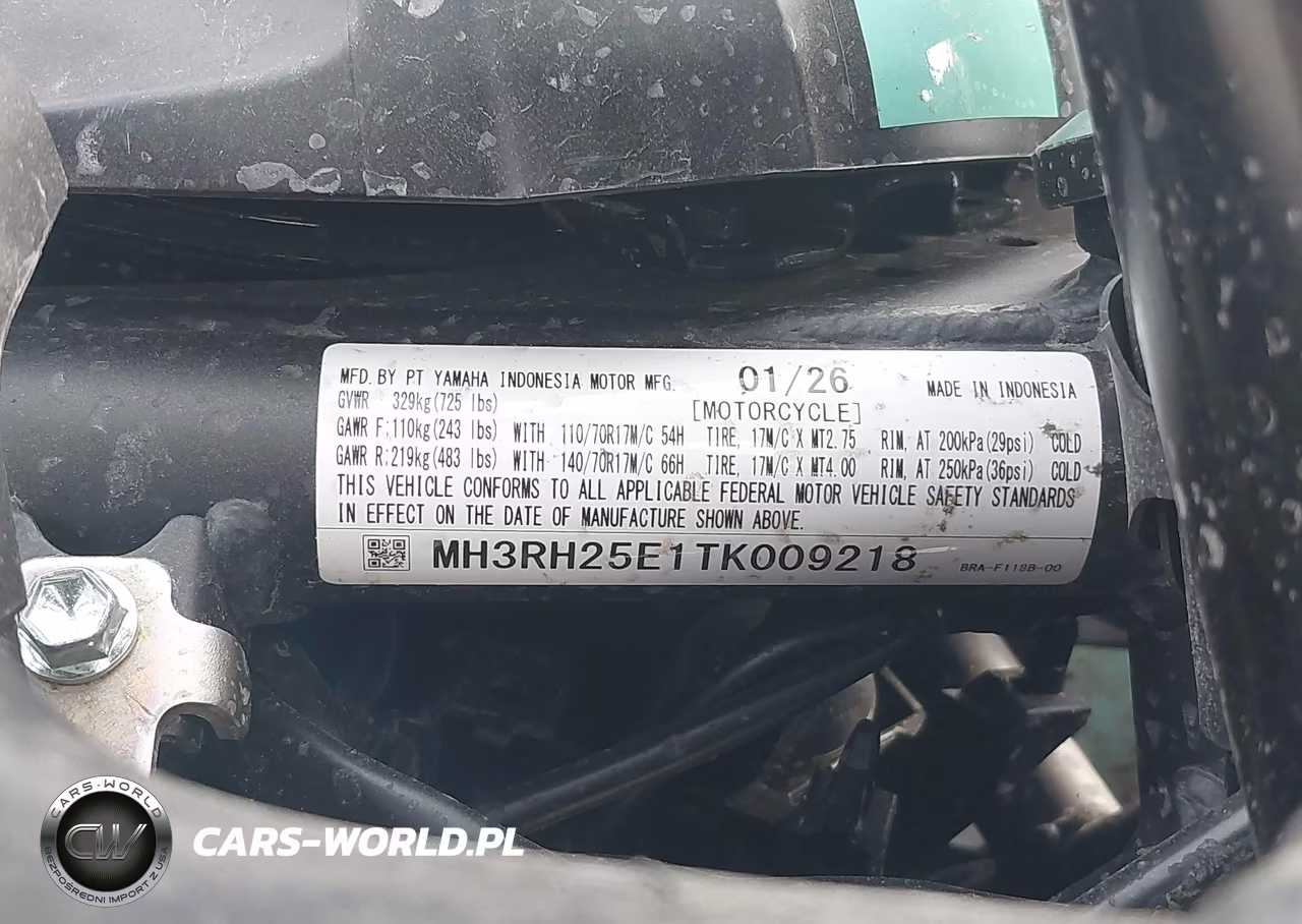 2026 Yamaha Yfz320 A VIN:MH3RH25E1TK009218 - 10