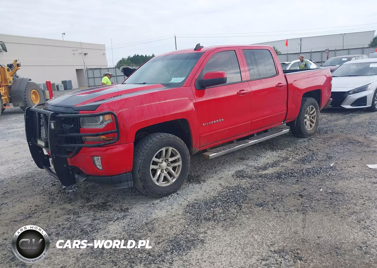 2016 Chevrolet Silverado 1500 2Lt VIN:3GCUKREC3GG195584 - 2