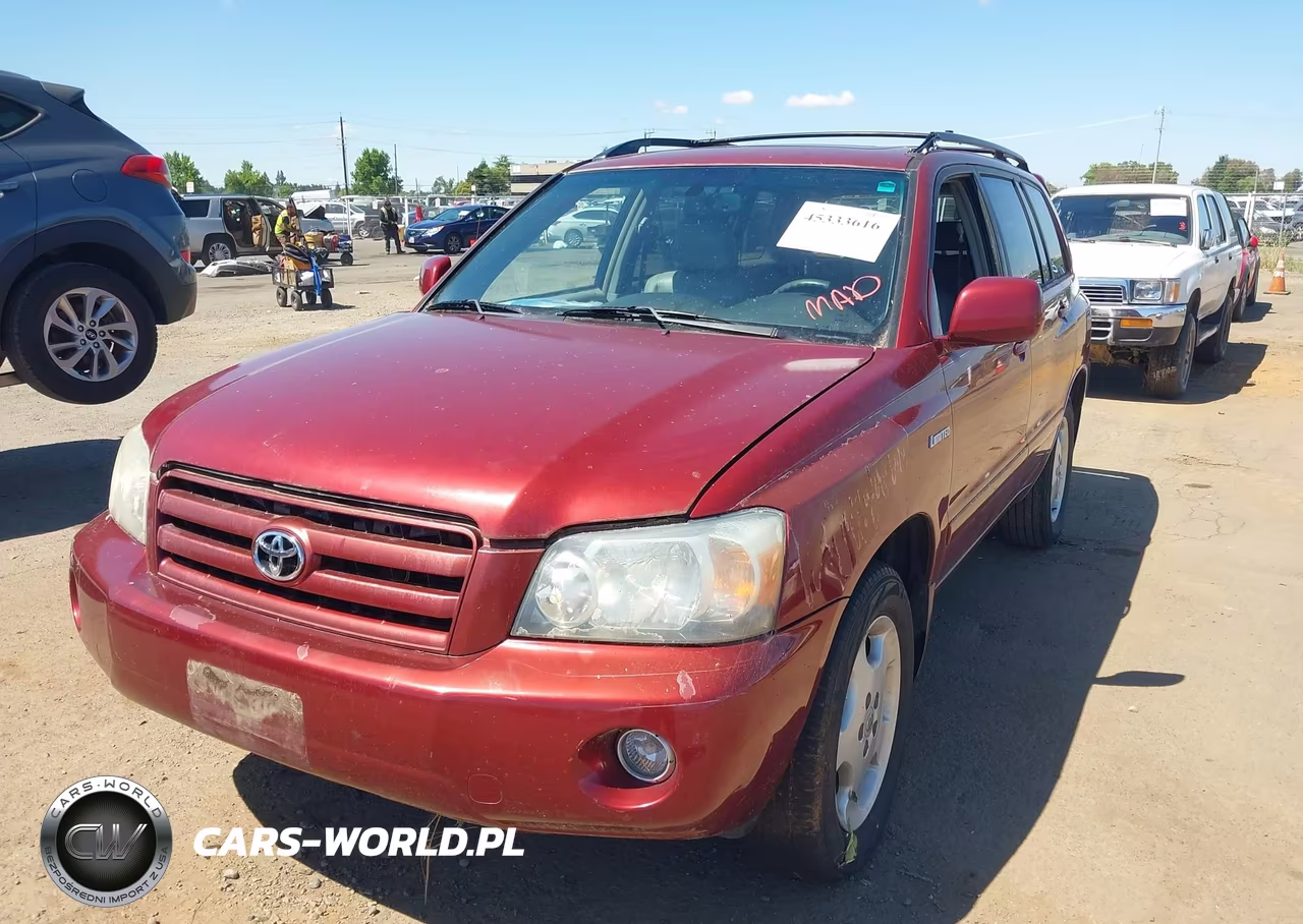 2004 Toyota Highlander Limited V6 VIN:JTEDP21A140015401 - 2