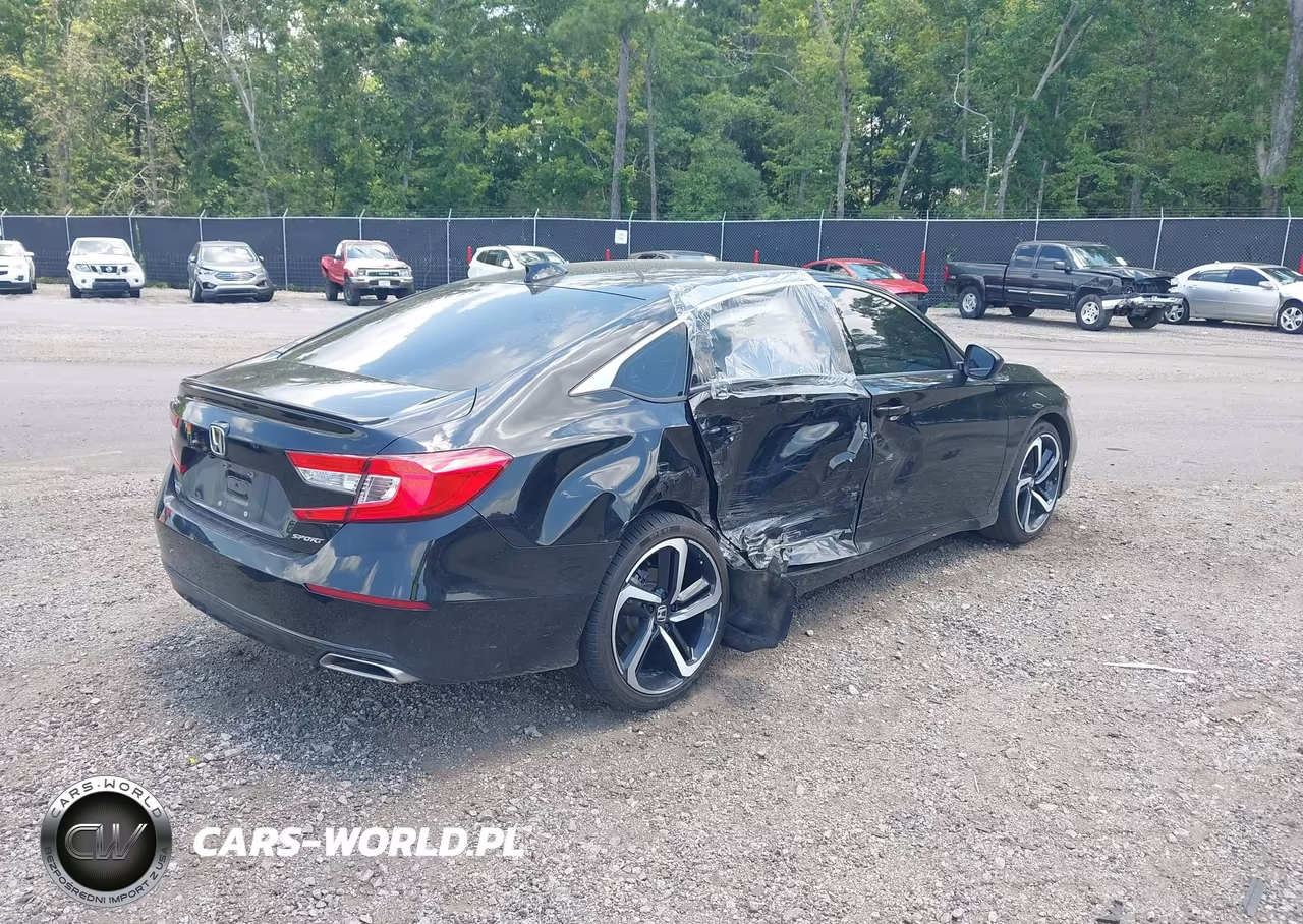 2022 Honda Accord Sport VIN:1HGCV1F35NA077410 - 4