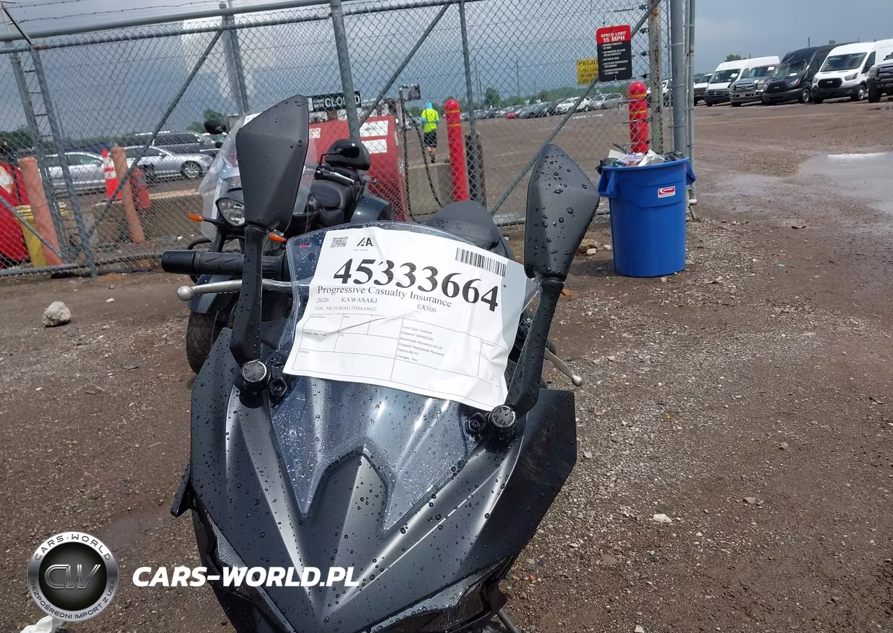 2026 Kawasaki Ex500 H VIN:ML5EXGH17TDAA9422 - 5