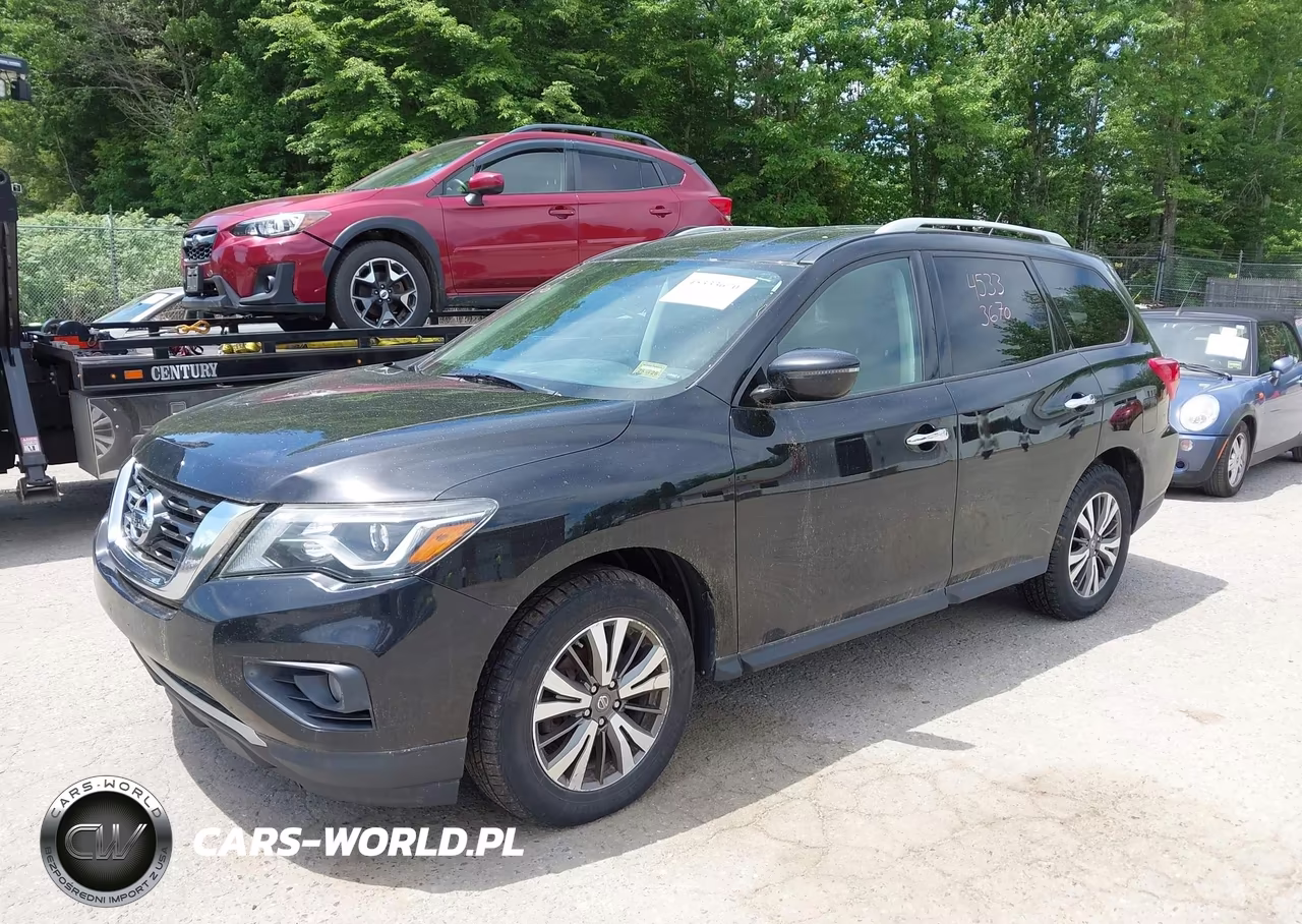 2017 Nissan Pathfinder Sv VIN:5N1DR2MM8HC663449 - 2