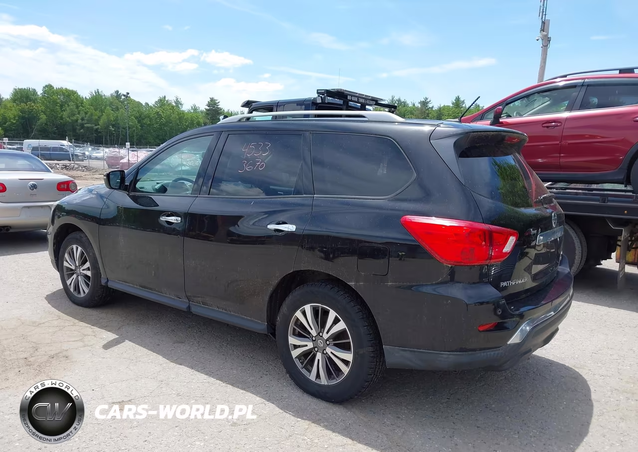 2017 Nissan Pathfinder Sv VIN:5N1DR2MM8HC663449 - 3