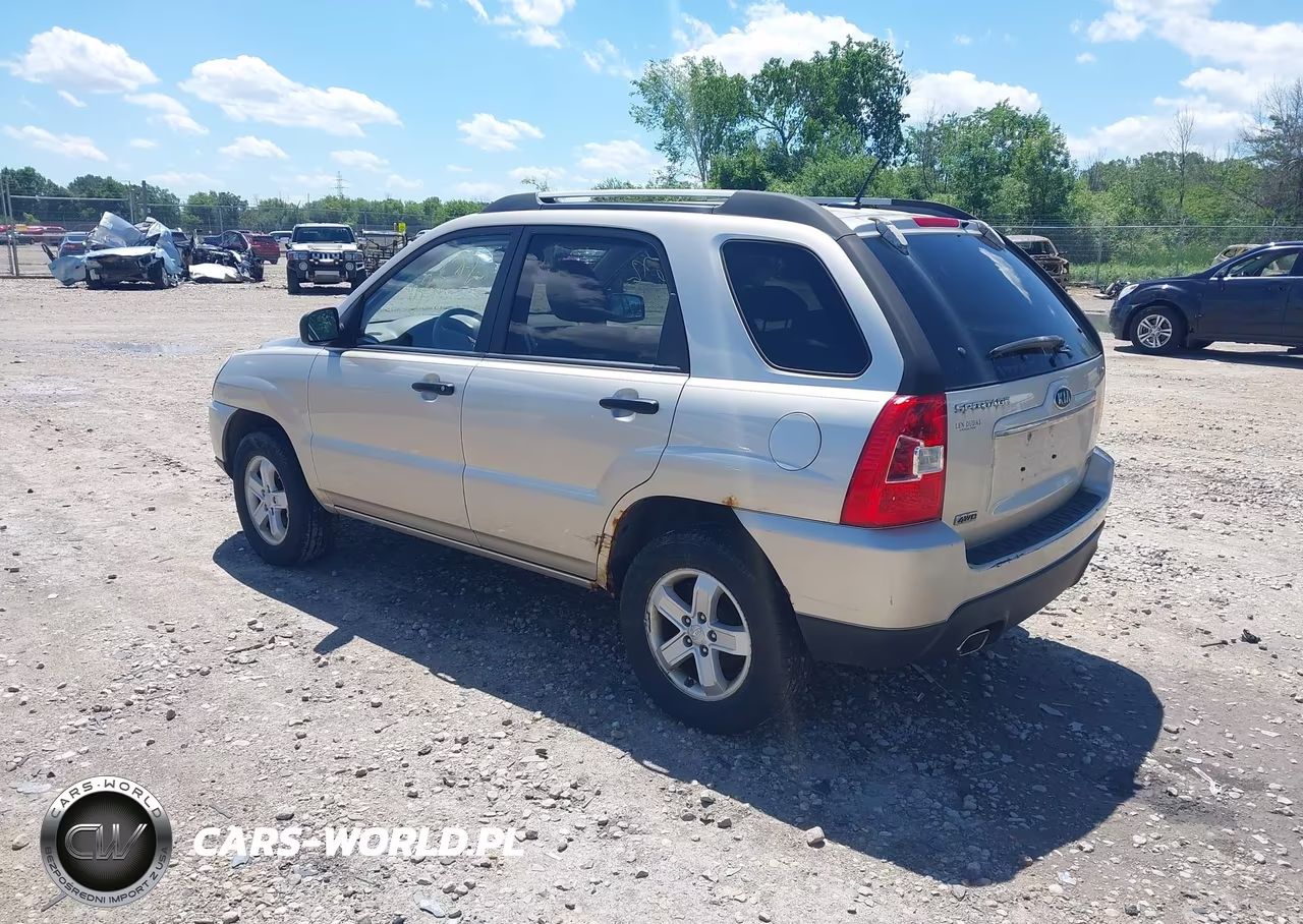 2009 Kia Sportage Lx V6 VIN:KNDJE723997599264 - 3