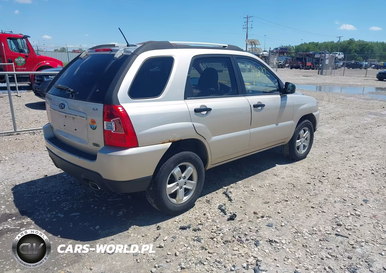 2009 Kia Sportage Lx V6 VIN:KNDJE723997599264 - 4