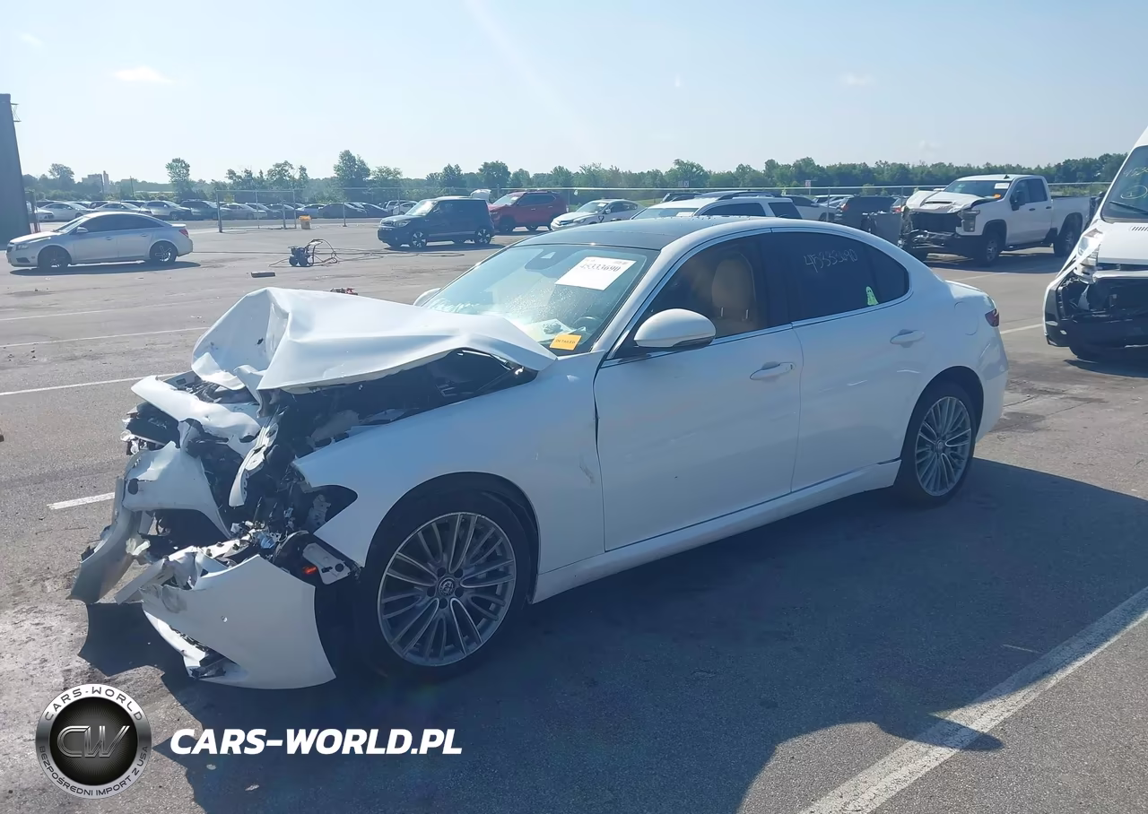 2017 Alfa Romeo Giulia Ti Awd VIN:ZARFAEEN5H7537772 - 2