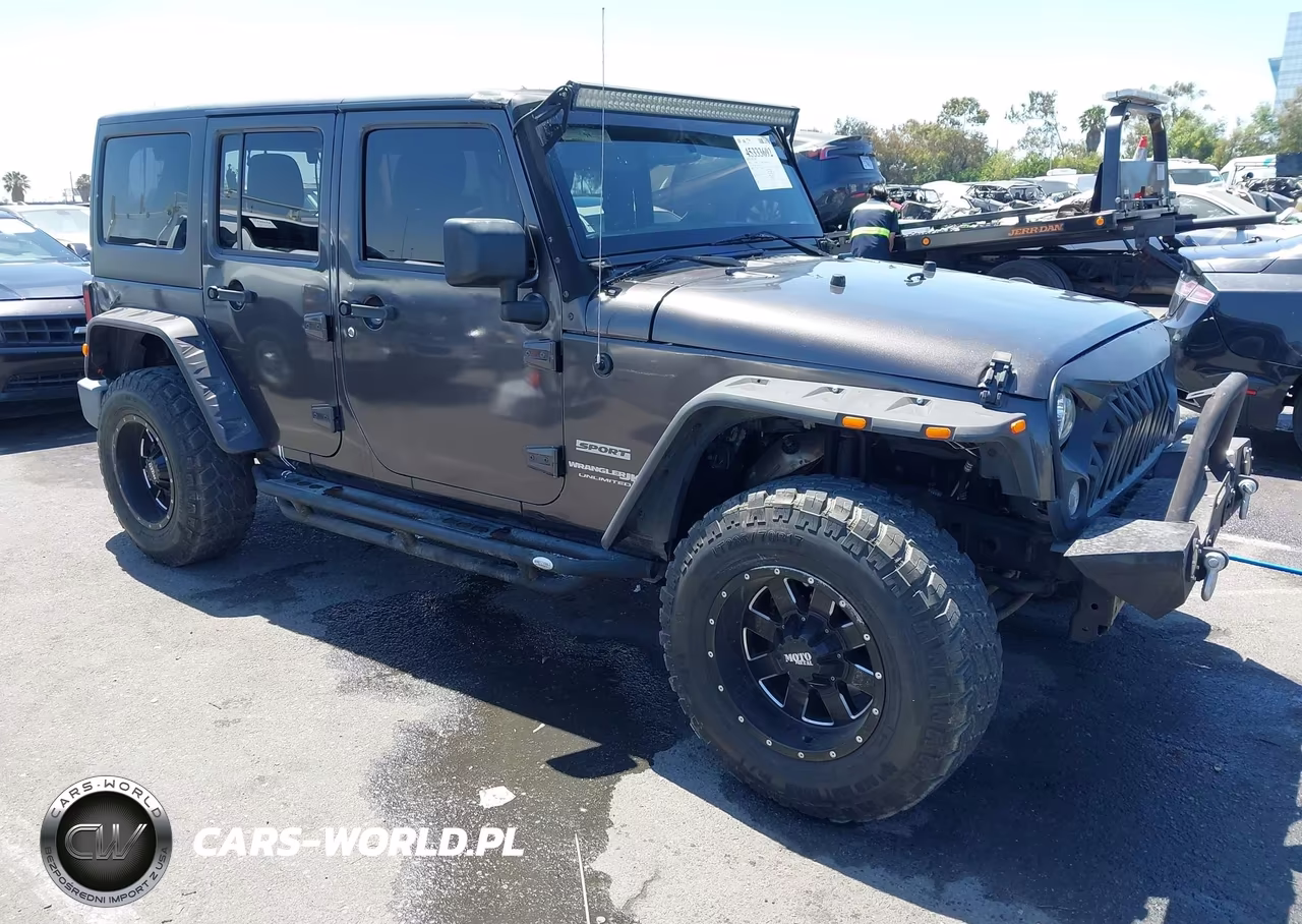 2018 Jeep Wrangler Jk Unlimited Sport S 4X4 – zdjęcie 1 z 16