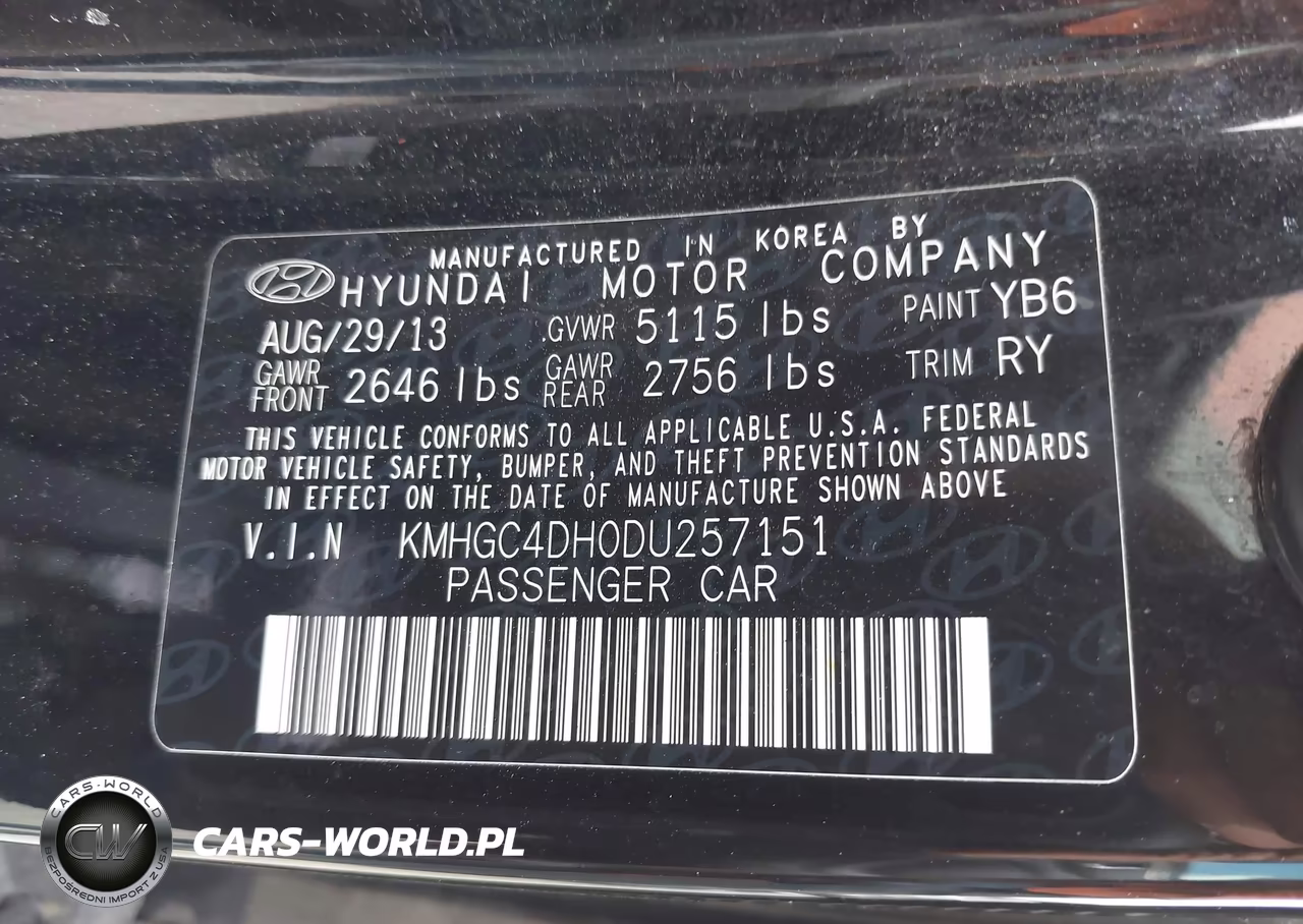 2013 Hyundai Genesis 5.0 R-Spec VIN:KMHGC4DH0DU257151 - 9