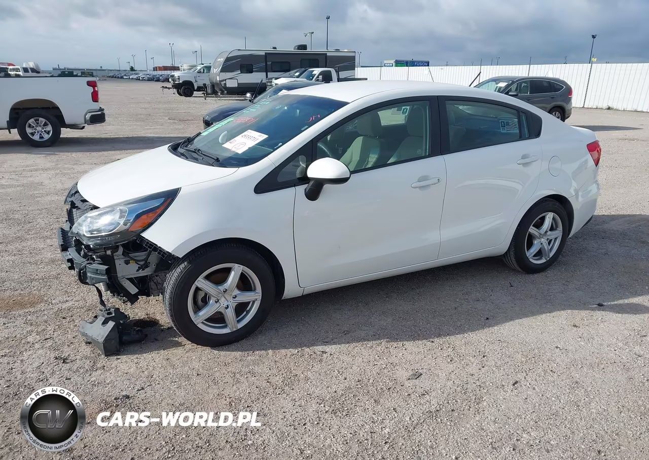 2016 Kia Rio Lx VIN:KNADM4A37G6539130 - 2