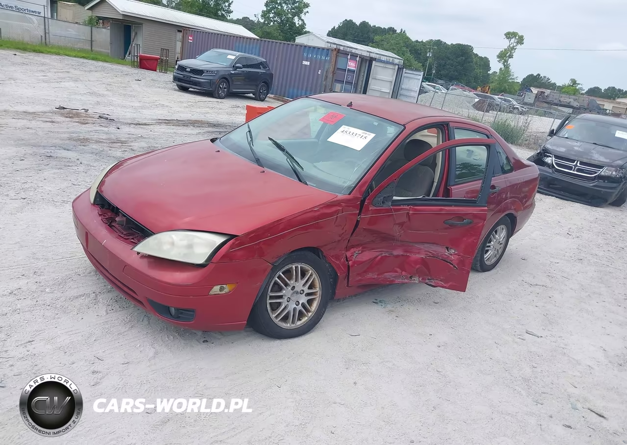 2005 Ford Focus Zx4 VIN:1FAFP34N45W276852 - 2
