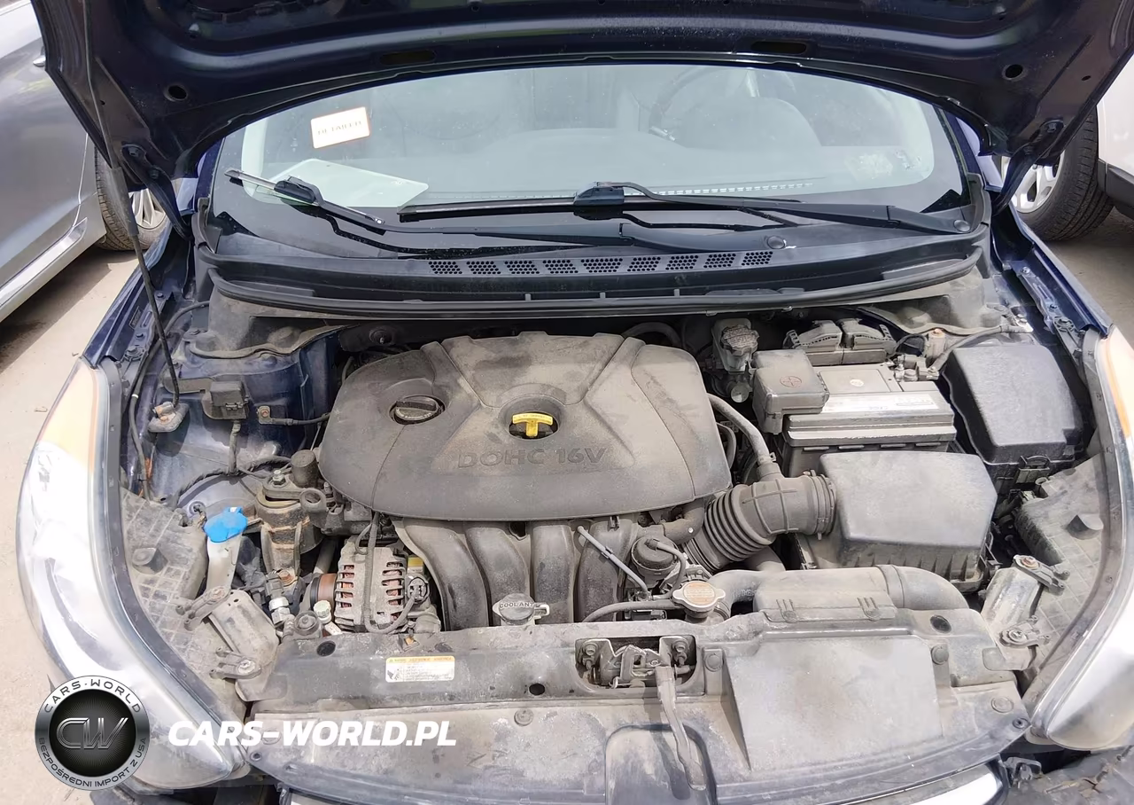2012 Hyundai Elantra Limited VIN:5NPDH4AE5CH110447 - 10