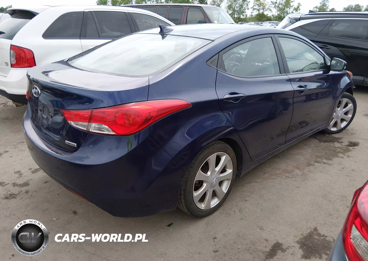 2012 Hyundai Elantra Limited VIN:5NPDH4AE5CH110447 - 4