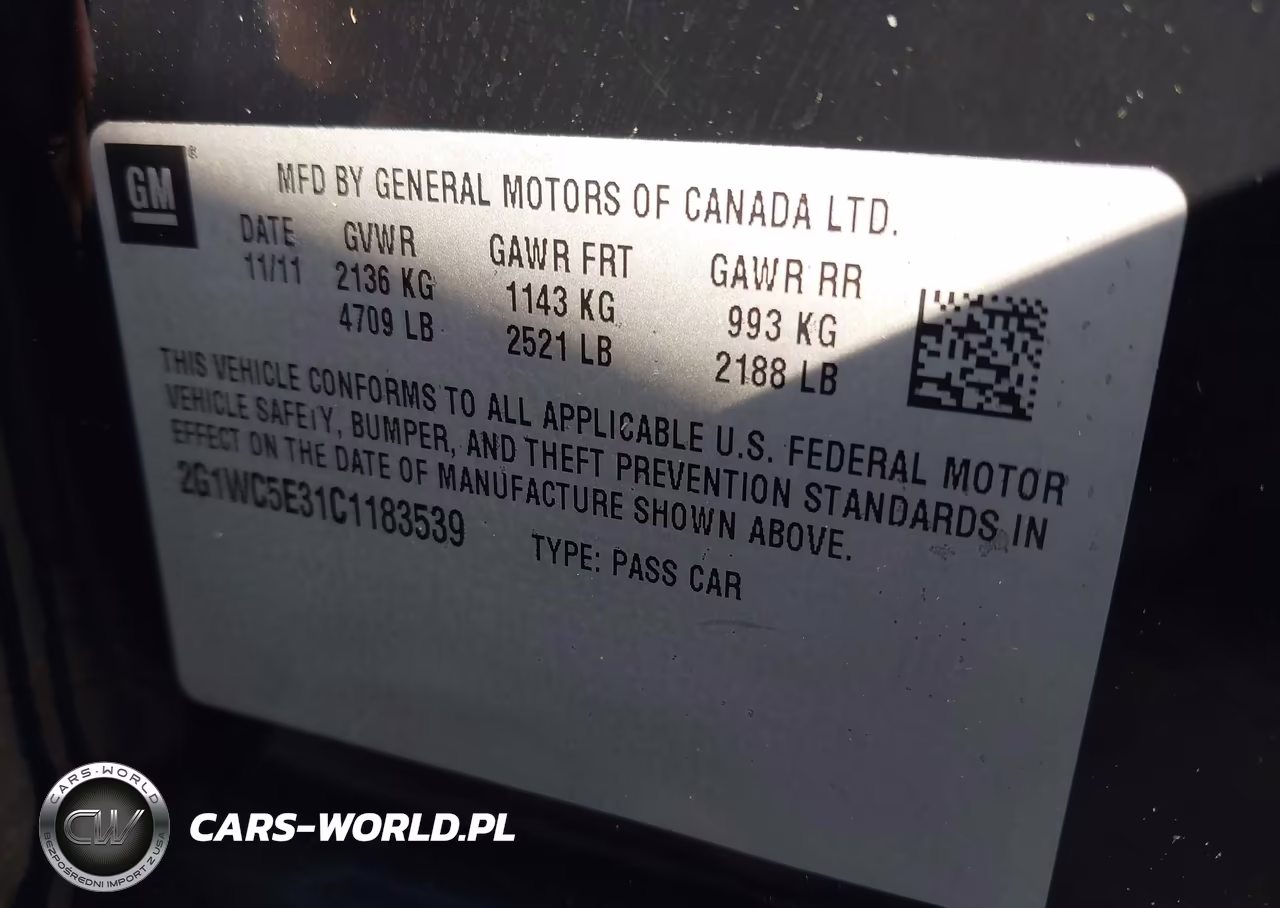 2012 Chevrolet Impala Ltz VIN:2G1WC5E31C1183539 - 9