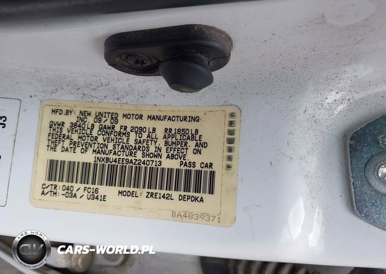2010 Toyota Corolla Le VIN:1NXBU4EE9AZ240713 - 9