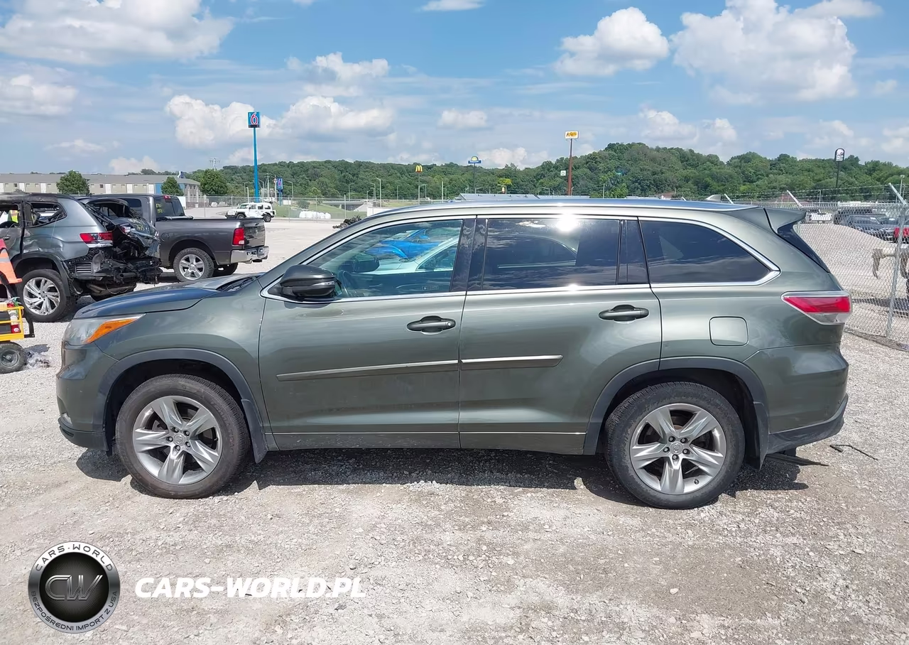 2014 Toyota Highlander Limited V6 VIN:5TDDKRFHXES007023 - 14