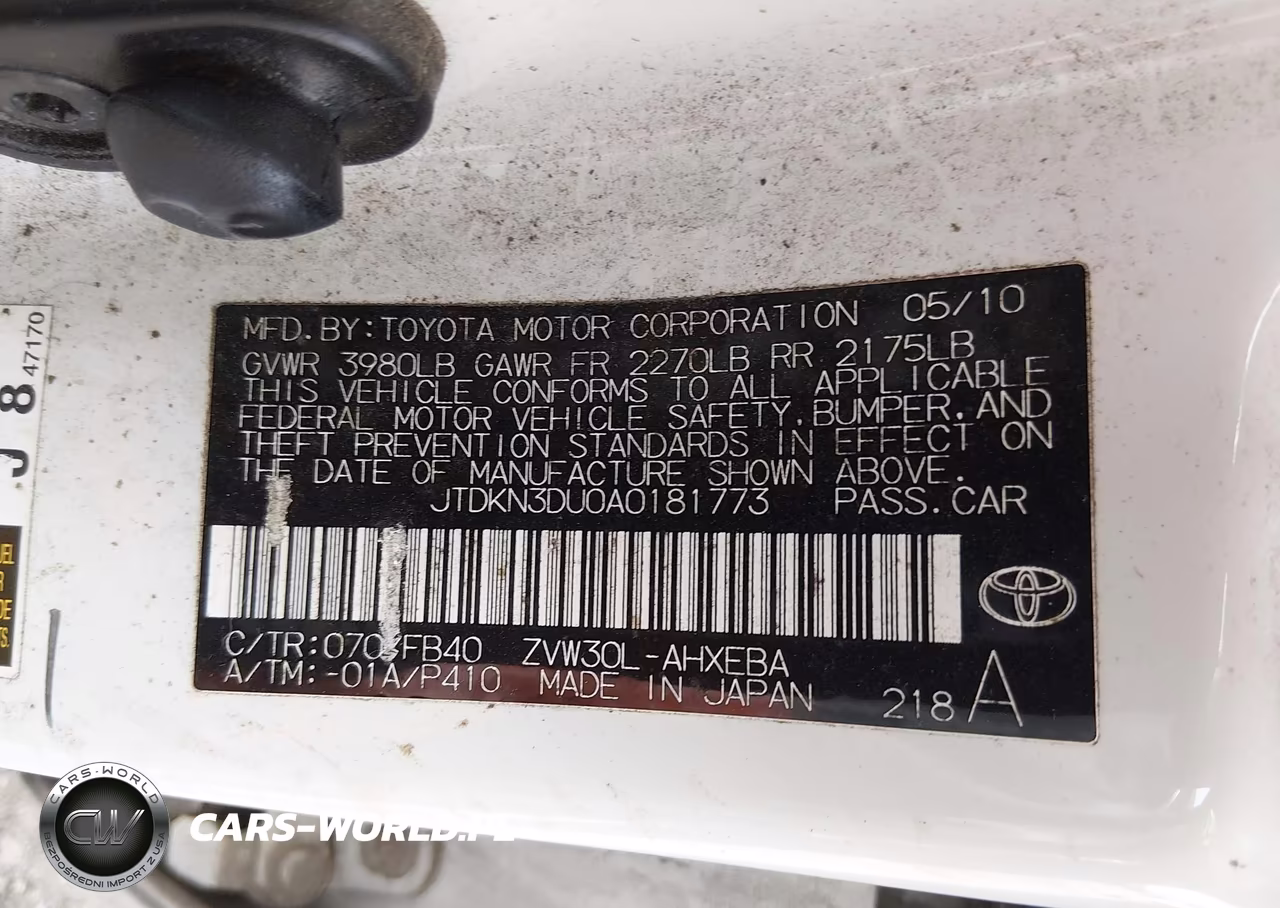 2010 Toyota Prius Ii VIN:JTDKN3DU0A0181773 - 9