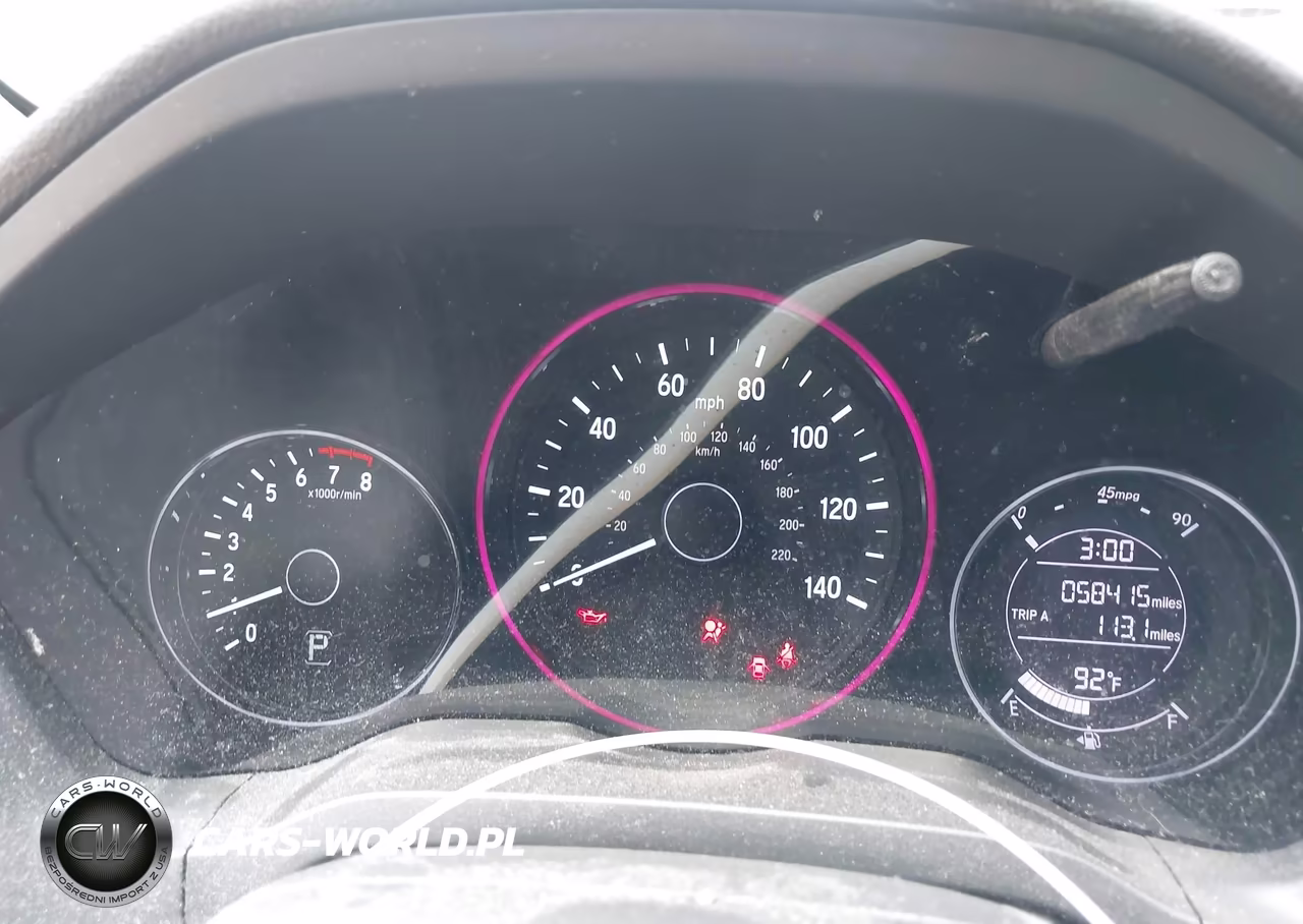 2019 Honda Hr-V Sport VIN:3CZRU6H10KG705627 - 7