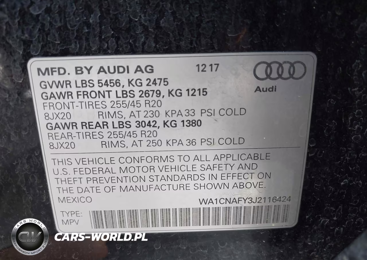 2018 Audi Q5 2.0T Premium VIN:WA1CNAFY3J2116424 - 9