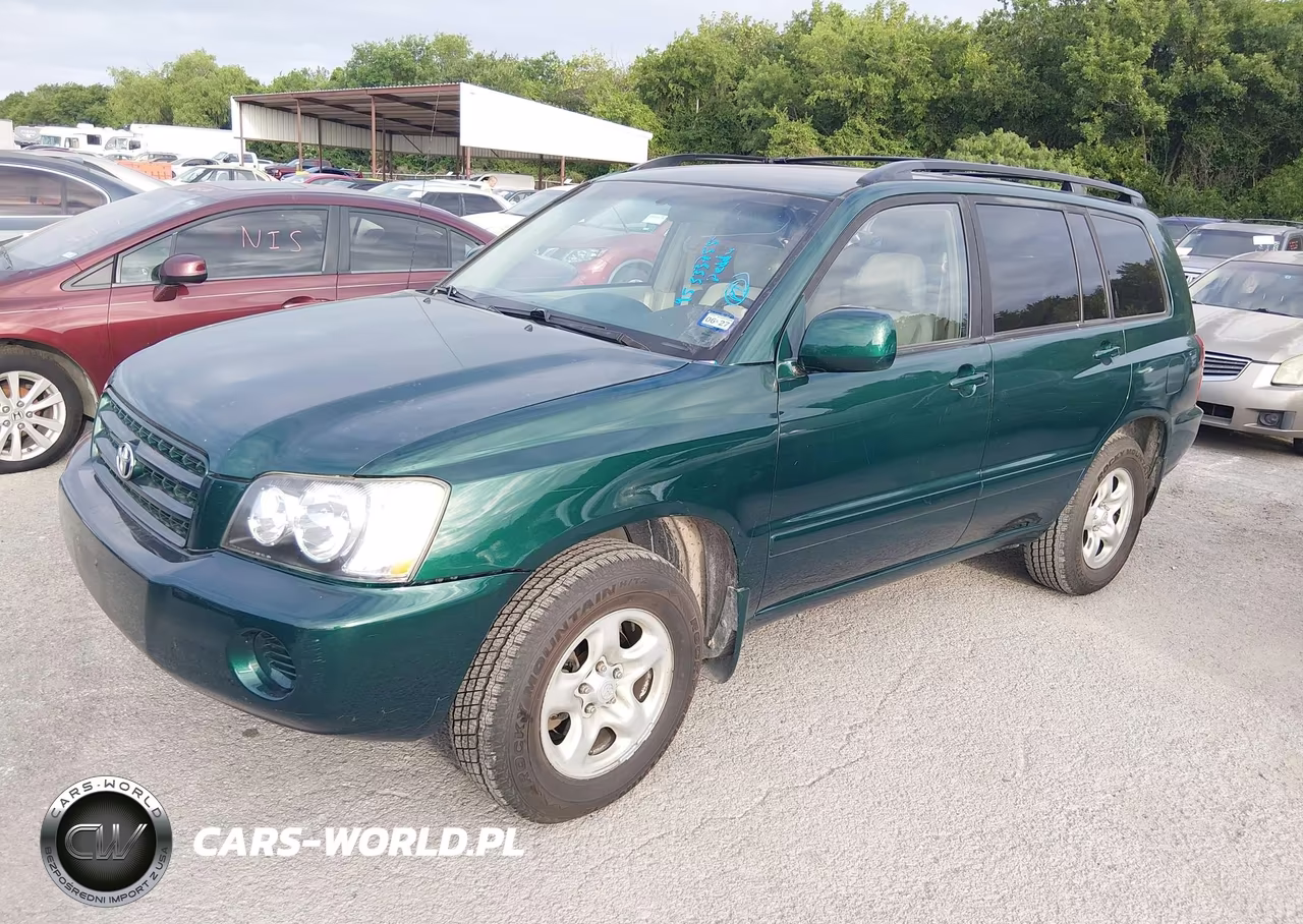 2002 Toyota Highlander V6 VIN:JTEGF21A520071144 - 2