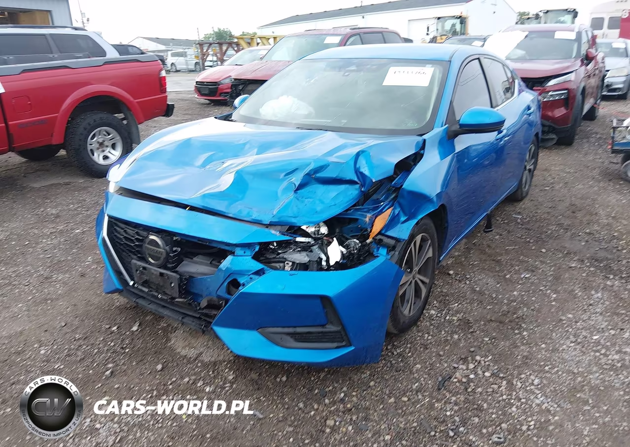 2020 Nissan Sentra Sv Xtronic Cvt VIN:3N1AB8CV8LY214185 - 2