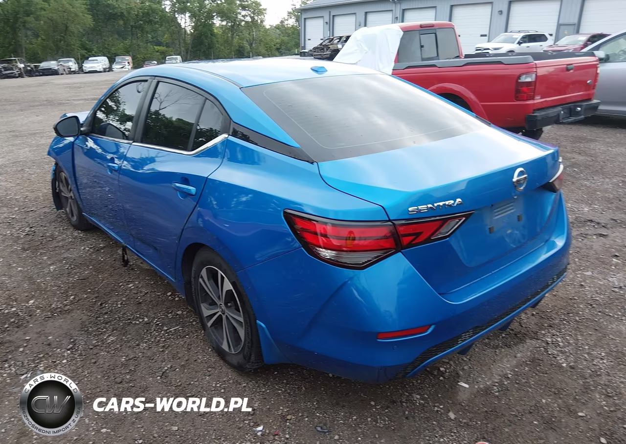 2020 Nissan Sentra Sv Xtronic Cvt VIN:3N1AB8CV8LY214185 - 3
