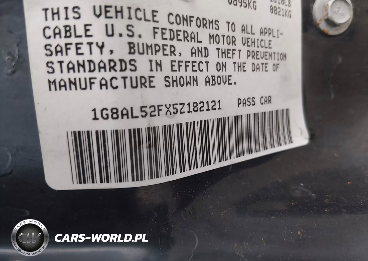 2005 Saturn Ion 3 VIN:1G8AL52FX5Z182121 - 9