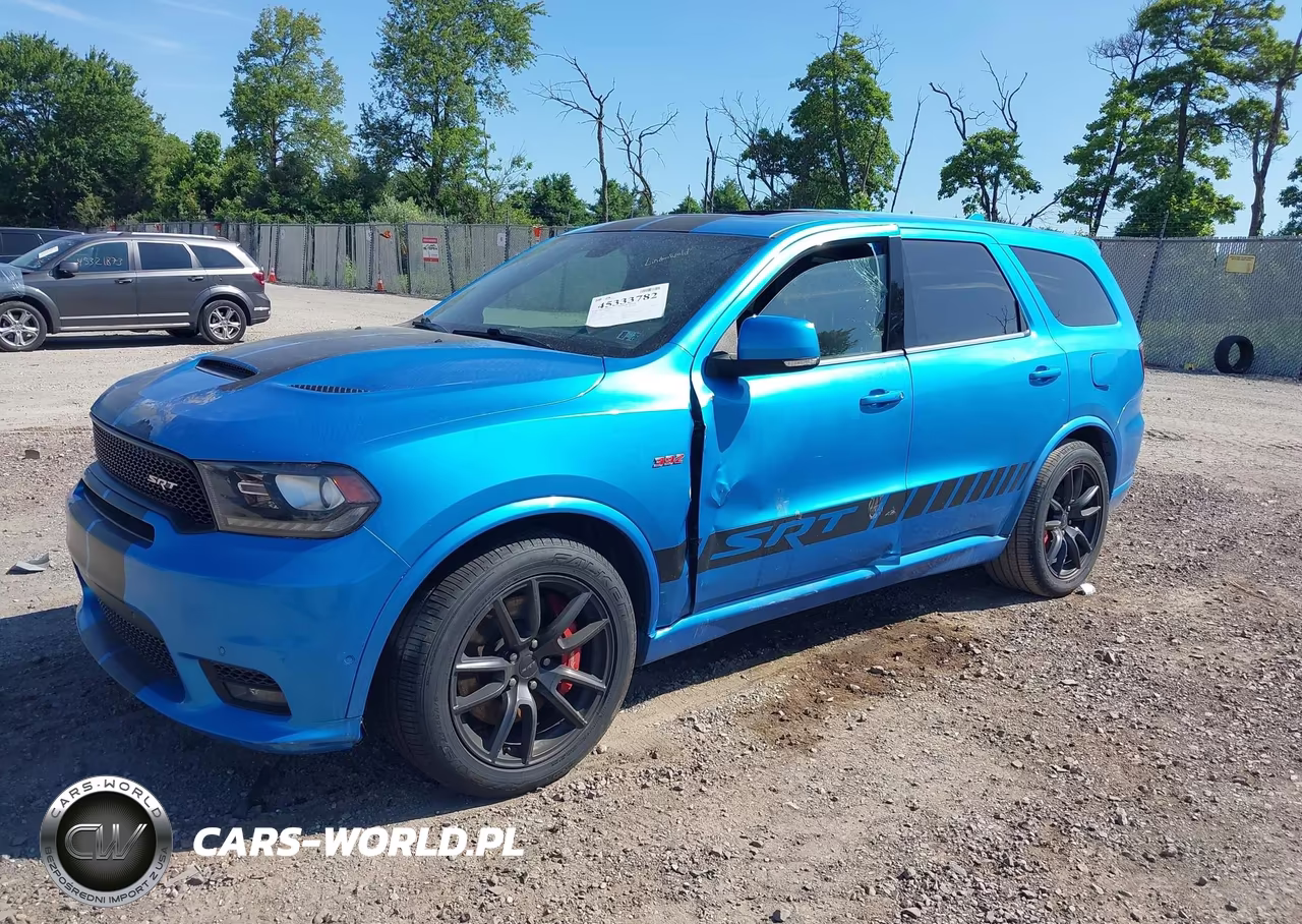 2018 Dodge Durango Srt Awd VIN:1C4SDJGJXJC416123 - 2