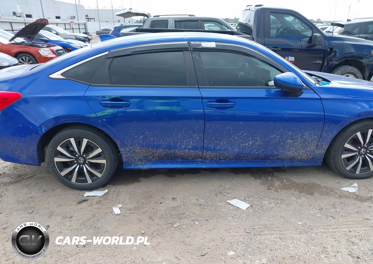 2022 Honda Civic Ex VIN:2HGFE1F72NH322651 - 13