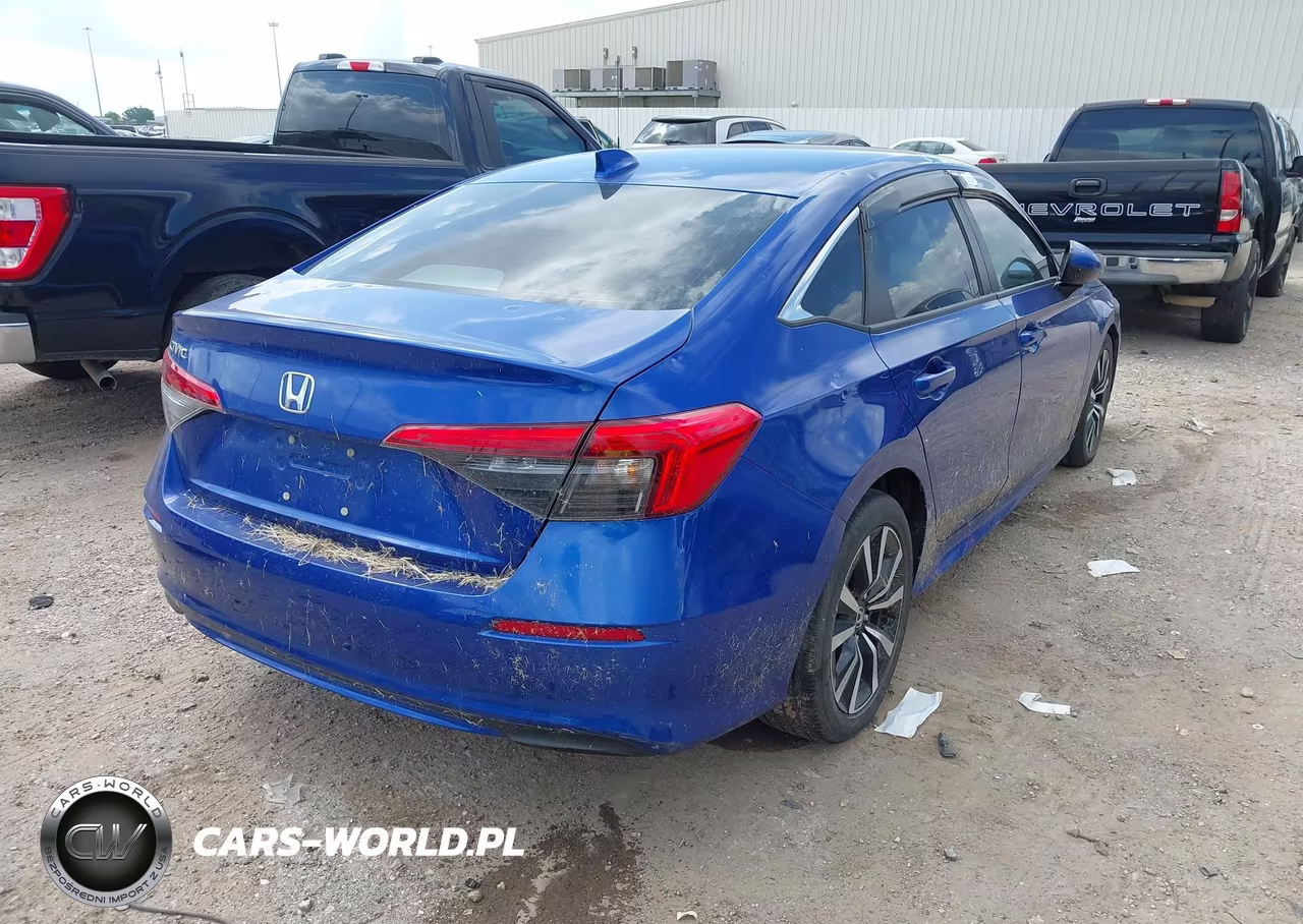 2022 Honda Civic Ex VIN:2HGFE1F72NH322651 - 4