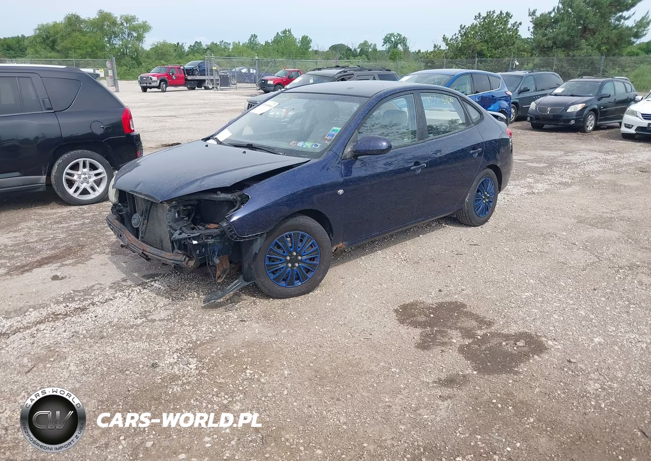 2008 Hyundai Elantra Gls-Se VIN:KMHDU46D28U577880 - 2