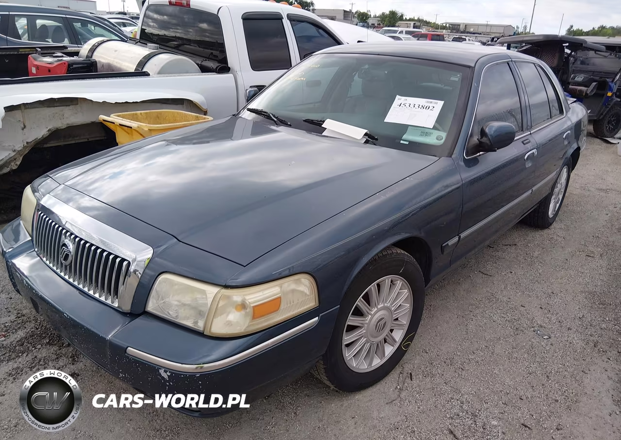 2008 Mercury Grand Marquis Ls VIN:2MEHM75V28X636063 - 2