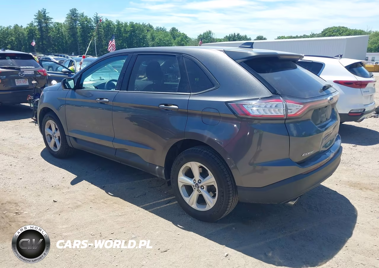 2017 Ford Edge Se VIN:2FMPK4G98HBC39368 - 3