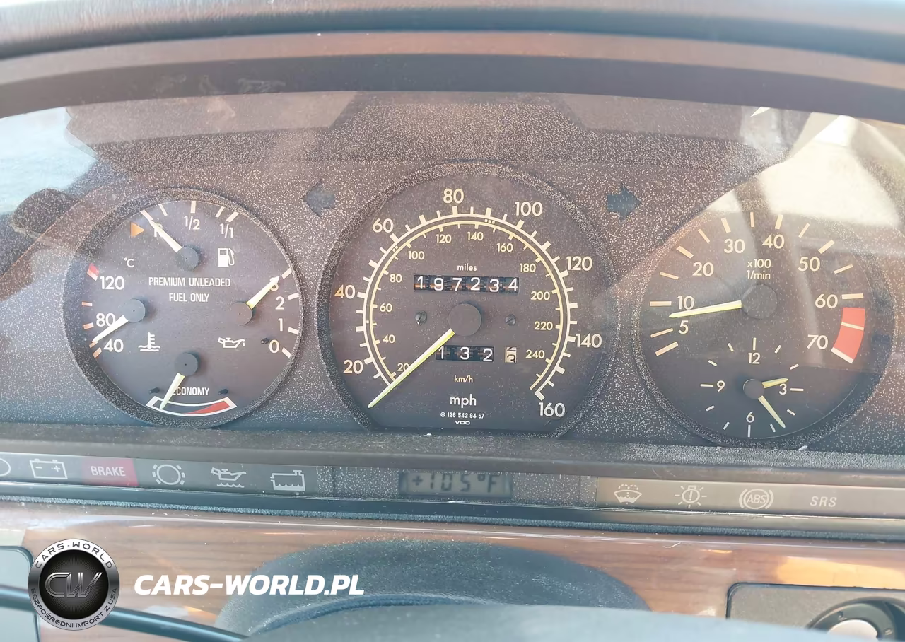 1989 Mercedes-Benz 300 Se VIN:WDBCA24D1KA463912 - 7