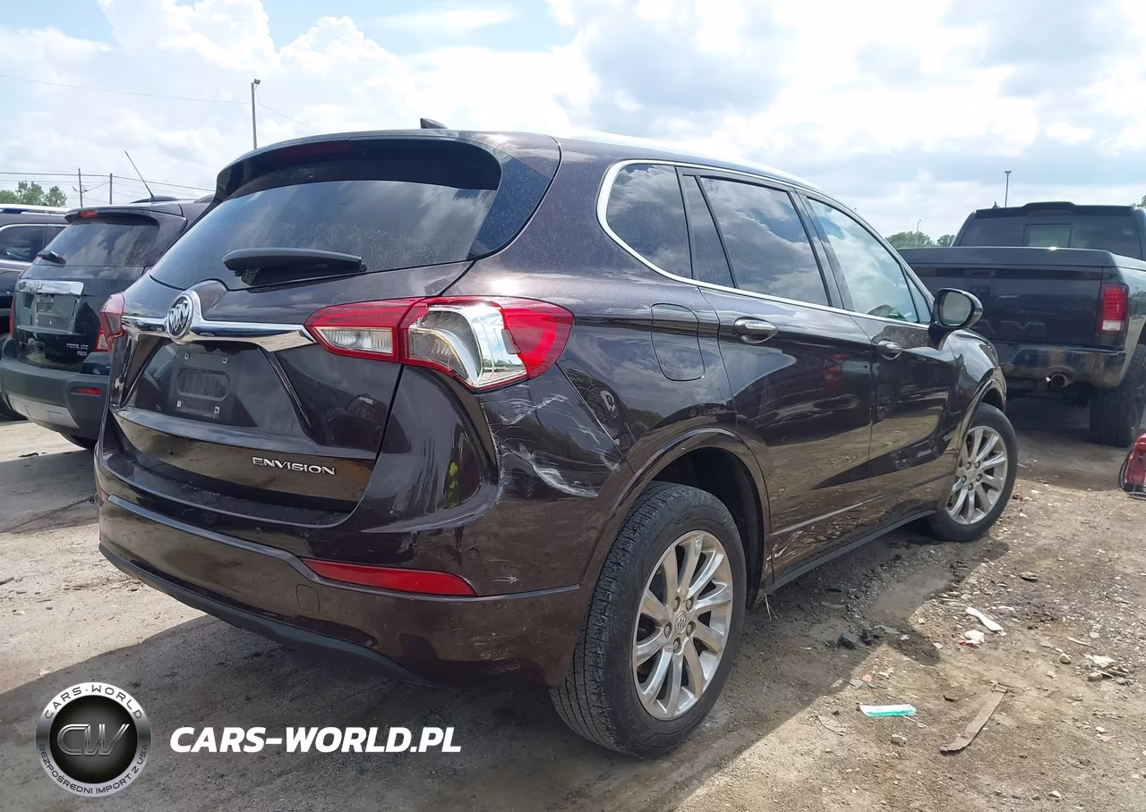 2020 Buick Envision Fwd Essence VIN:LRBFXCSA2LD111870 - 4