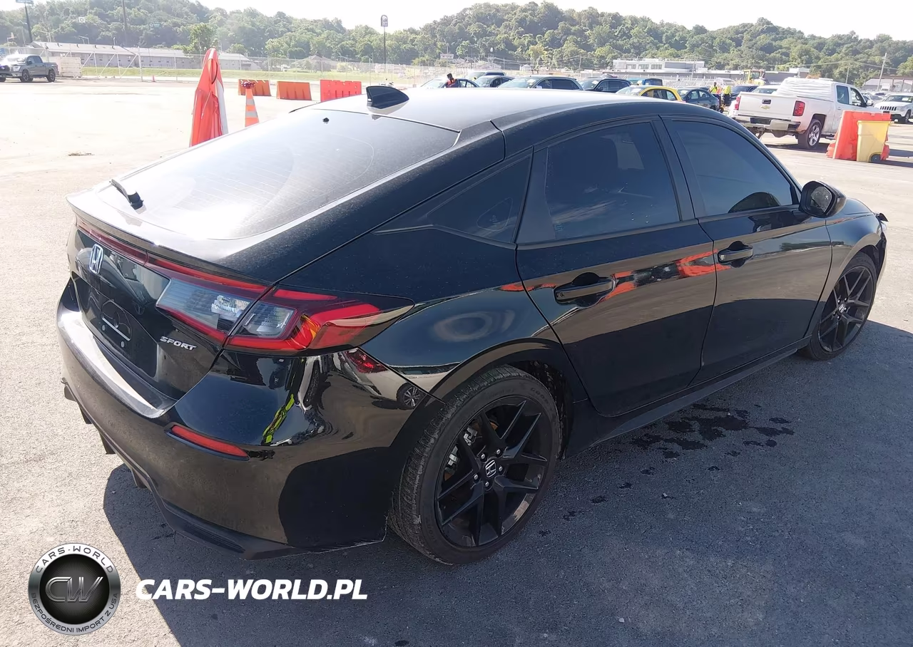2025 Honda Civic Sedan Sport VIN:19XFL2H85SE036381 - 4