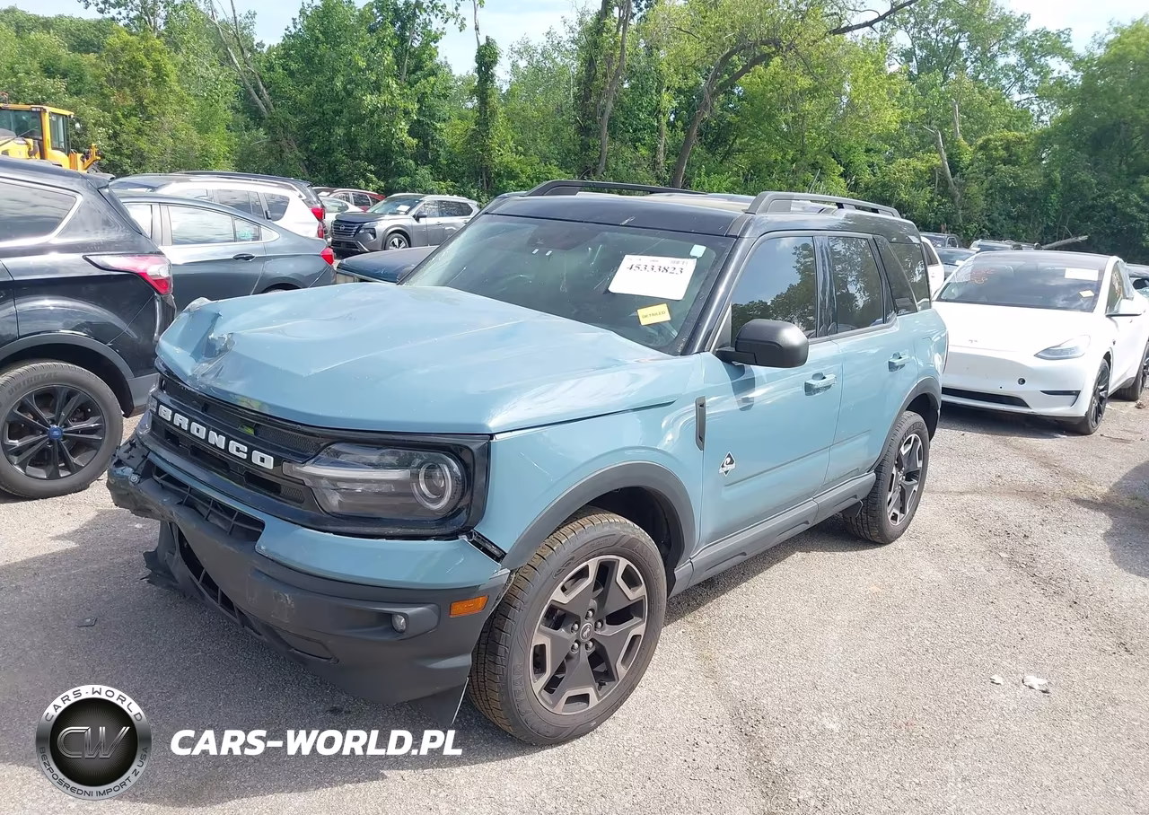 2021 Ford Bronco Sport Outer Banks VIN:3FMCR9C69MRB14233 - 2