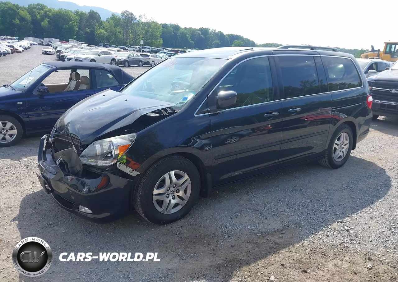 2007 Honda Odyssey Touring VIN:5FNRL38817B070788 - 2